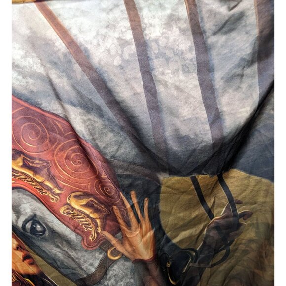 Art History Horse And Rider Printed Scarf - Picture 8 of 8